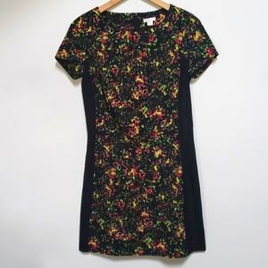 Xhiliration Black Floral Dress Sz S